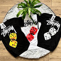 Футболка STUSSY Fuzzy Dice футболка стусси з кубіками стуси