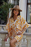 Легкий літній комбінезон плаття Тканина: софт принт Розмір: S-M, L-XL, фото 2