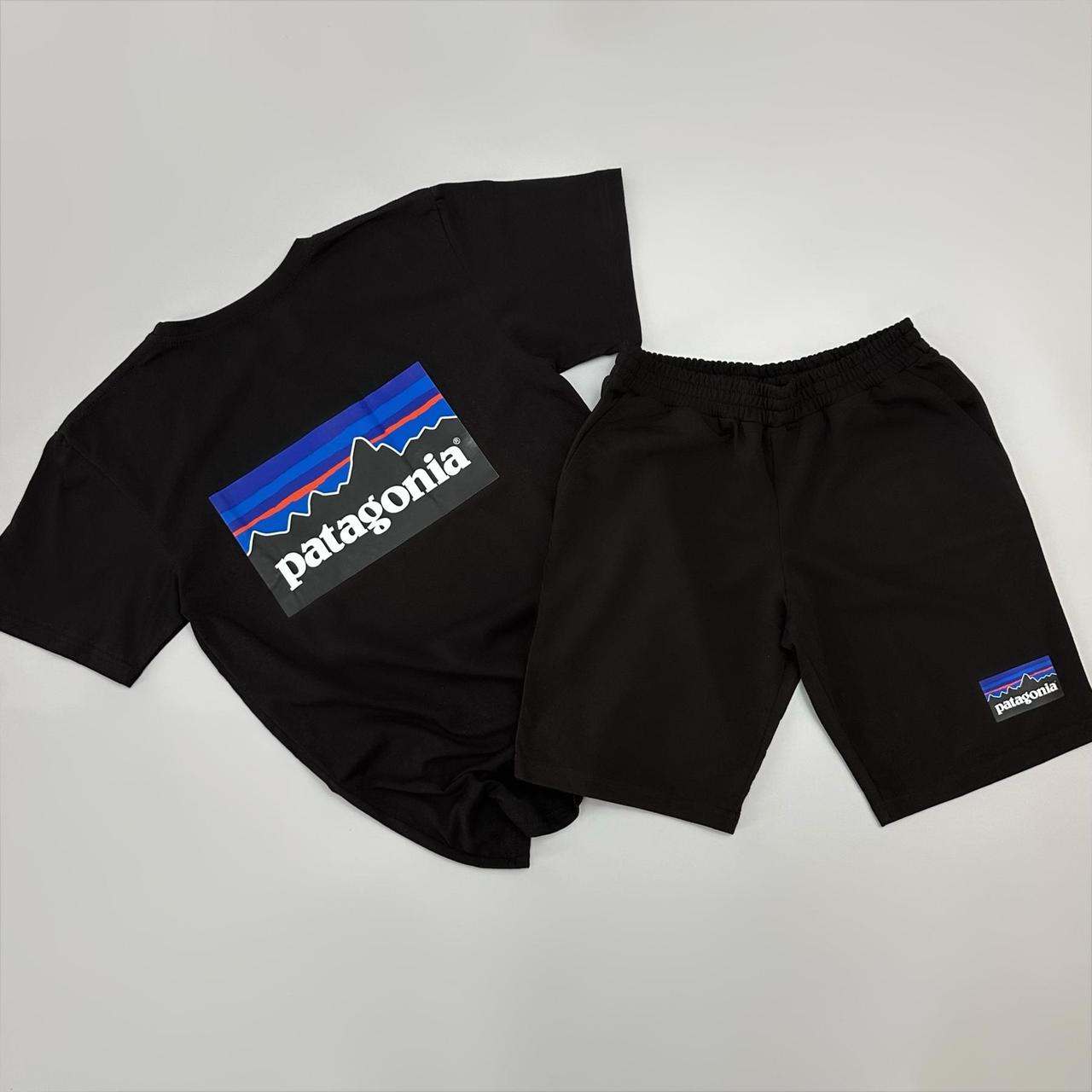 Футболка чорна + шорти Patagonia