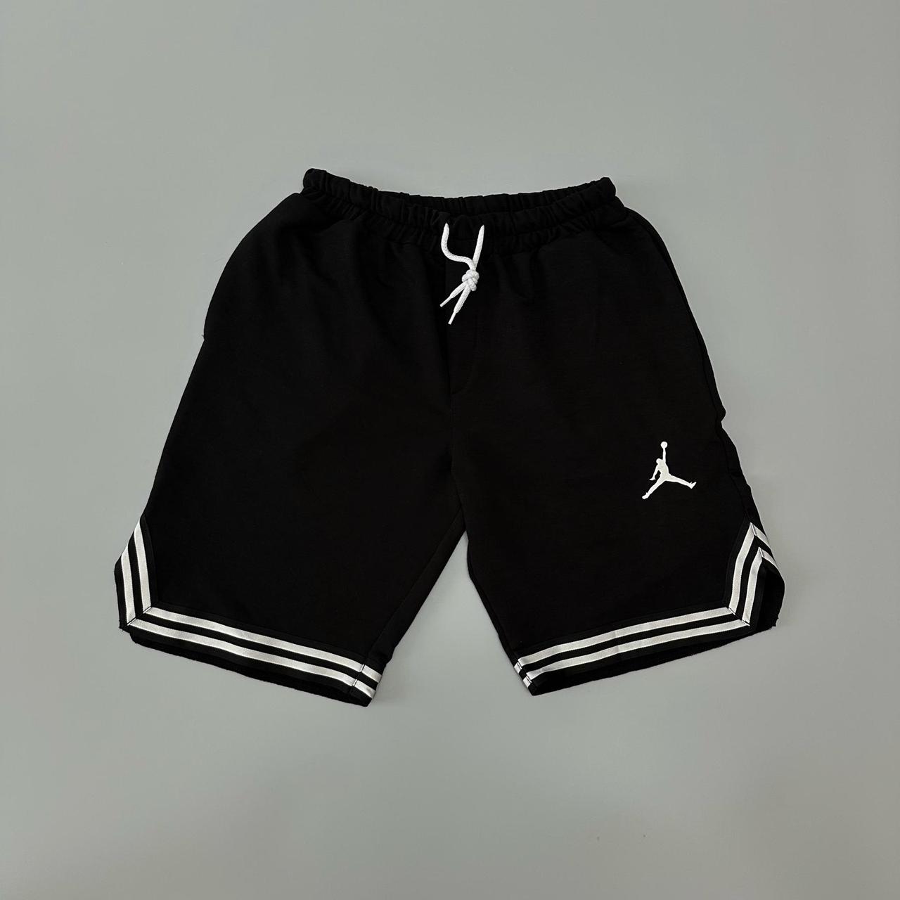 Шорти Air Jordan полоски чорний