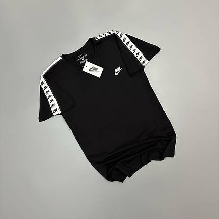 Футболка Nike Lampas чорна, фото 2