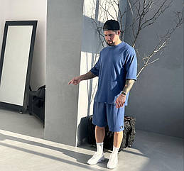 Костюм-  двійка чоловічий літній якісний 2059 Розміри М- 2XL