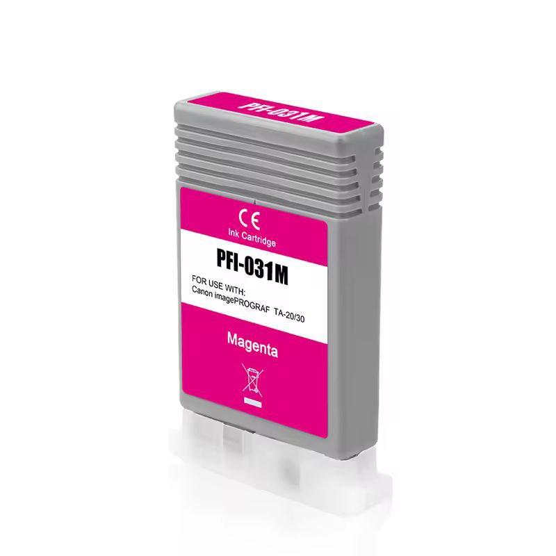 Сумісний картридж Ocbestjet PFI-031M для Canon TM-240, TM-340, Magenta, 55 мл