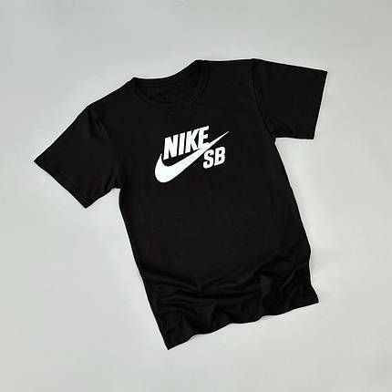 Футболка Nike SB чорна, фото 2