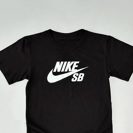 Футболка Nike SB чорна, фото 3