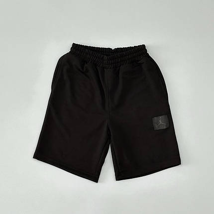 Шорти Air Jordan нашивка чорні, фото 1
