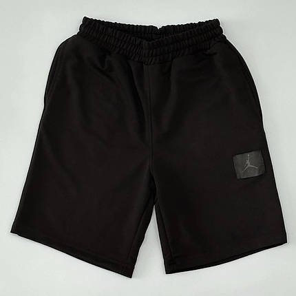 Шорти Air Jordan нашивка чорні, фото 2