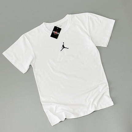 Футболка Air Jordan біла, фото 2