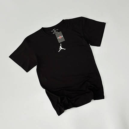 Футболка Air Jordan чорна, фото 3