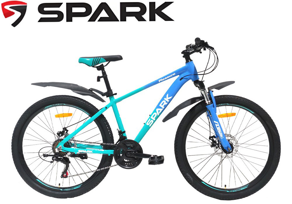 Велосипед гірський 26" SPARK PLEASURE рама алюміній 15", фото 1