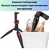 Міні штатив для телефону універсальний трипод тринога маленький настільний для камери відеосвітла 33 см Mini NeePho, фото 8