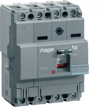 Автоматичний вимикач 40A 18KA 4 полюси HDA041L Hager
