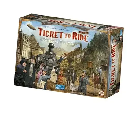 Настільна гра Ticket to Ride: Legends of the West (Квиток на поїзд: Легенди Заходу)(англійською), фото 1