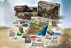 Настільна гра Ticket to Ride: Legends of the West (Квиток на поїзд: Легенди Заходу)(англійською), фото 2