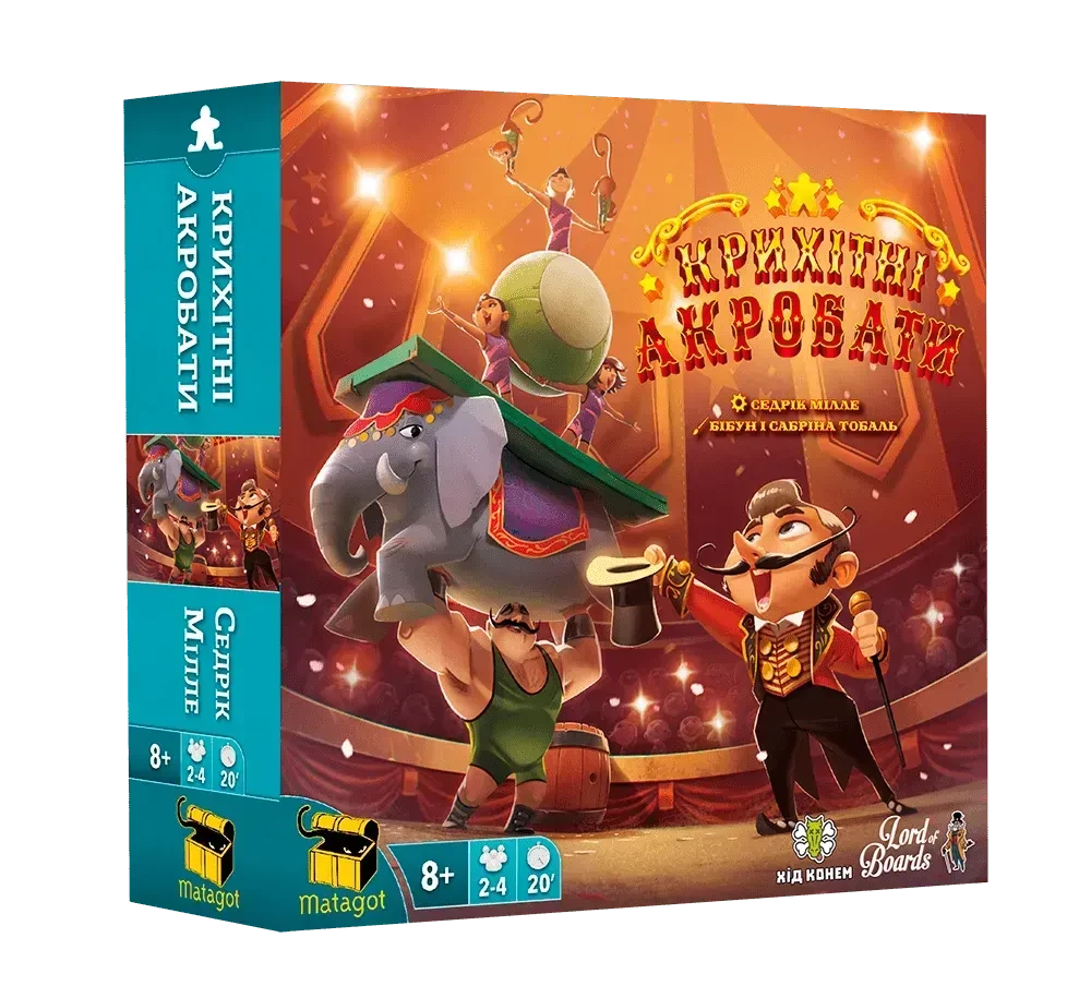 Настольная игра Крихітні Акробати (Tiny Acrobats)