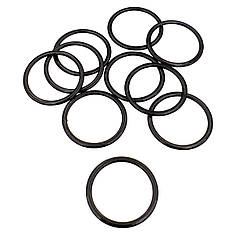 Регулятор для бретелів бюстгальтера Кільце 10мм Чорне 10шт.
