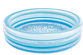 Надувний дитячий басейн Intex Блакитний сплеск блаженства 147х33 см (58467NP)