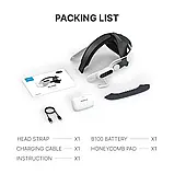 BoboVR E3 Pro кріплення, ремінець для Meta Quest 3, 3S з акумулятором 10000 mAh, фото 2