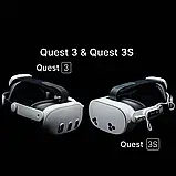 BoboVR E3 Pro кріплення, ремінець для Meta Quest 3, 3S з акумулятором 10000 mAh, фото 10