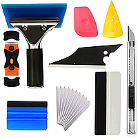 Набір інструментів для тонування скла та нанесення вінілової плівки
