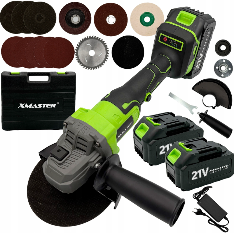 Акумуляторна болгарка XMASTER MS-21, фото 1