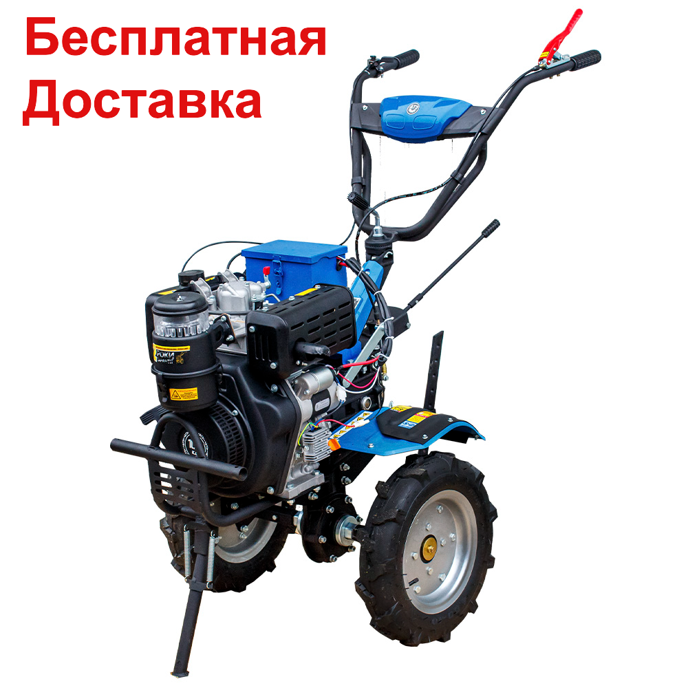 Мотоблок ДТЗ 510ДНІ - К (колеса 4.00-10), фото 1