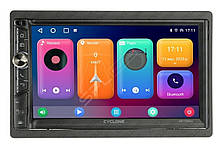 Автомагнітола Cyclone MP-7086A GPS 2DIN Android 10  (CarPlay/AndroidAuto) 4X45W