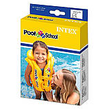 Надувний жилет Intex жовтий 58660, фото 3