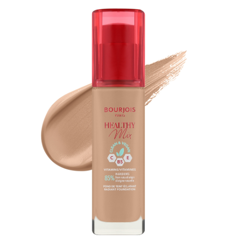 Тональна основа для обличчя Bourjois Healthy Mix Clean & Vegan Foundation 52.5C - Rose Beige, 30 мл, фото 1