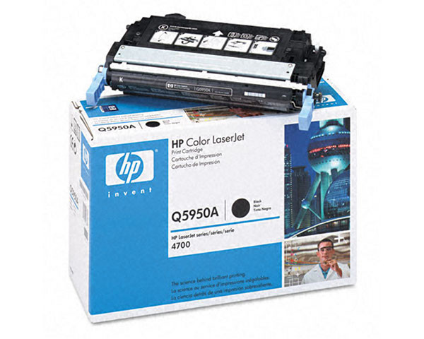 Заправка картриджа HP Color LaserJet 4700 Black (Q5950A)