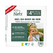 Органічні підгузники Eco by Naty Розмір 4+ (від 9 до 20 кг) 42 шт