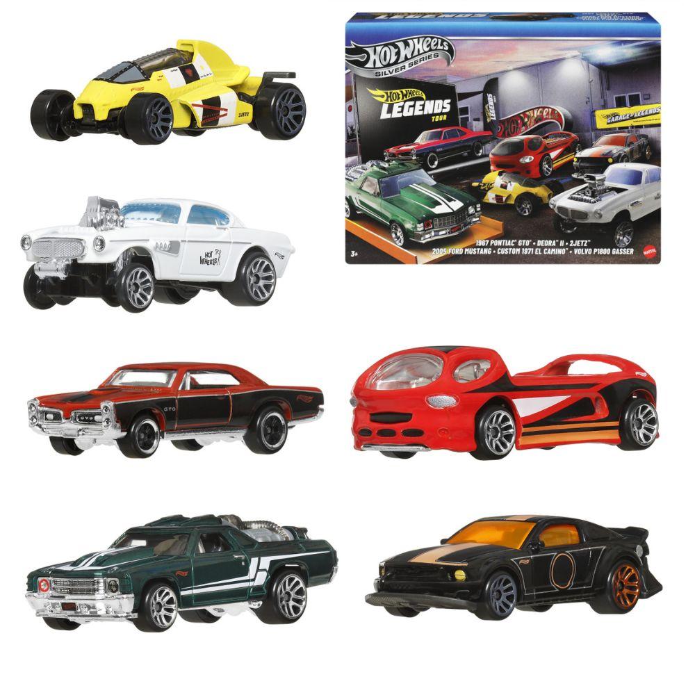 Тематичний набір машинок "Legends" Hot Wheels