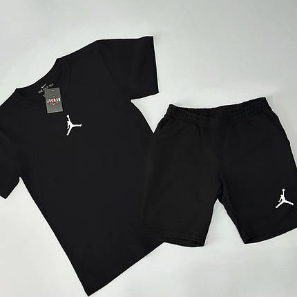 Футболка(чорна)+шорти Air Jordan класичний, фото 2