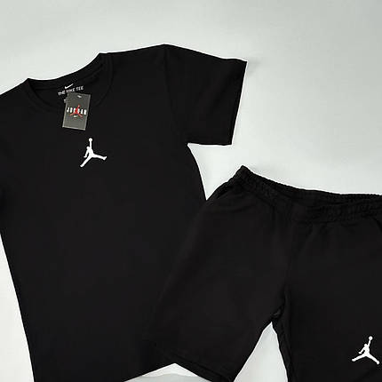 Футболка(чорна)+шорти Air Jordan класичний, фото 3