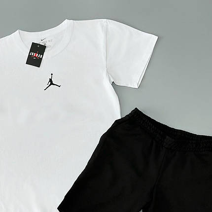 Футболка(біла)+шорти Air Jordan класичний, фото 3