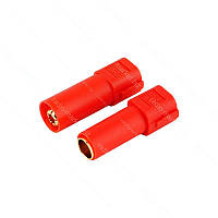 Роз'єм XT150 штекер + гніздо, червоний