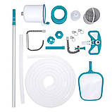 Комплект для чищення басейну Bestway 58237 (пилосос від фільтр-насоса 2006 л/год та вище, скіммер, сачок), фото 5