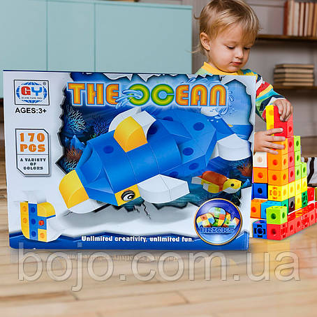 Дитячий іграшковий розвиваючий конструктор Warships 170 деталей 8033, фото 1