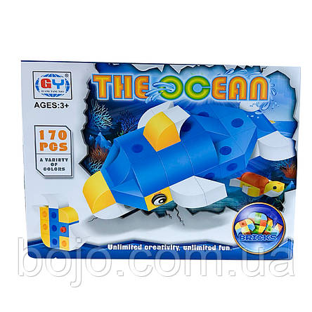Дитячий іграшковий розвиваючий конструктор Warships 170 деталей 8033, фото 2