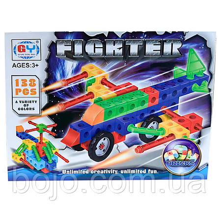 Дитячий іграшковий розвиваючий конструктор Warships 138 деталей 8030, фото 2