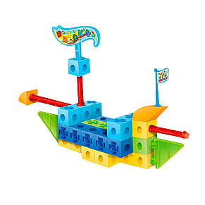 Дитячий іграшковий розвиваючий конструктор Warships 138 деталей 8031, фото 3