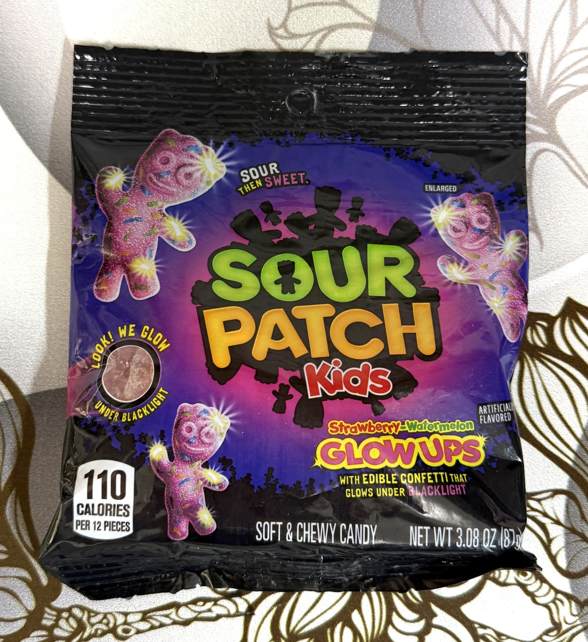Желейки світяться у темряві Sour Patch Kids Glow Ups