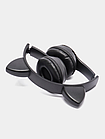 Навушники дитячі Bluetooth накладні Cat Ear P47M / Гарнітура MP3 з котячими вушками RGB-підсвіткою, фото 4