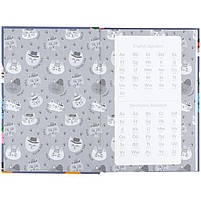 Словник для запису іноземних слов А5 60 арк тв палітурка Kite Cats, фото 4