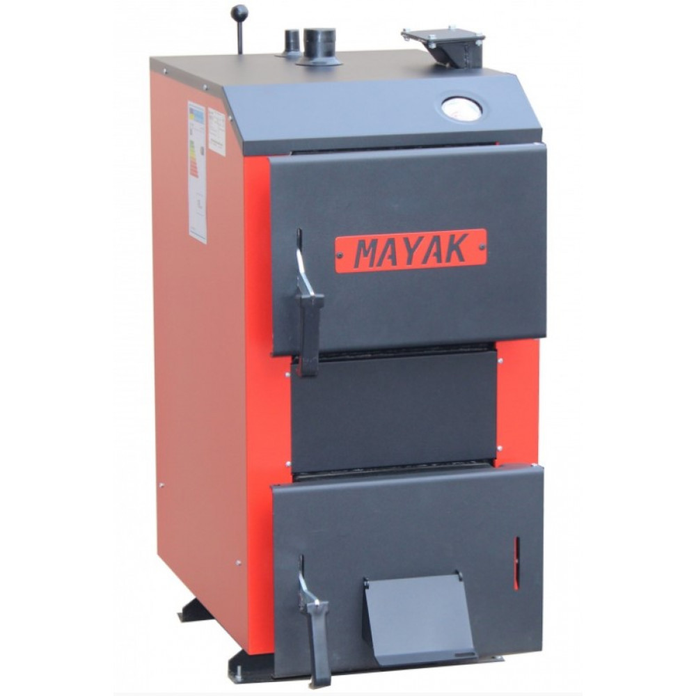 Твердопаливний котел Маяк із чавунними колосниками АОТ-20 STANDARD 5 мм