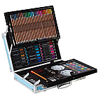 Дитячий набір для малювання у валізі, 145 предметів/ Художній набір для творчості/Набір художника, фото 7