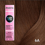 6A (темний блонд попелястий) Тонуюча фарба для волосся без аміаку Matrix Super Sync Pre-Bonded,90ml, фото 5