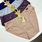 Жіночі бавовняні трусики #5170 Aonidaisi Мікс, фото 3