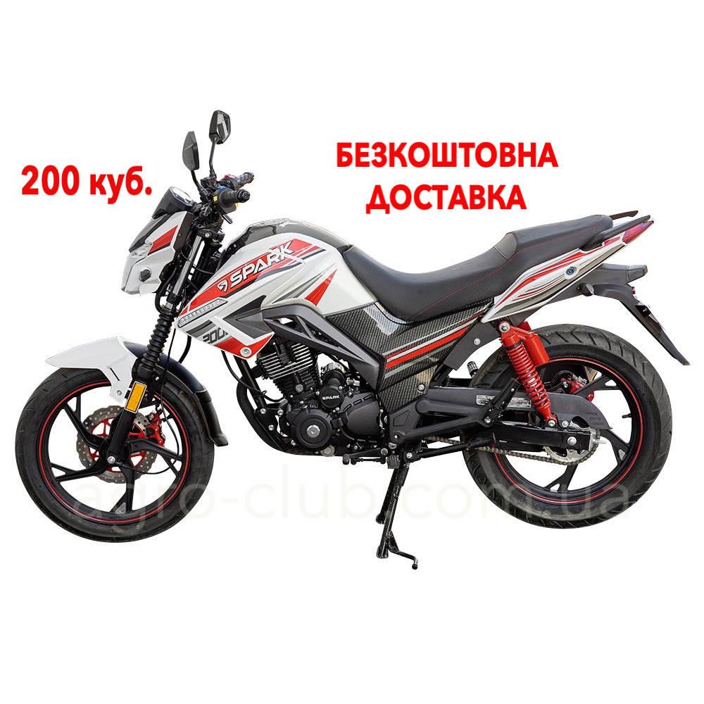 Мотоцикл 200 куб. SPARK SP 200R-27 з безкоштовною доставкою