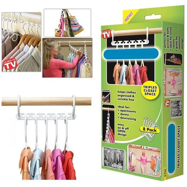 Чудо вішалка універсальна багатофункціональна Wonder Hanger/ Органайзер для одягу та дому вішака